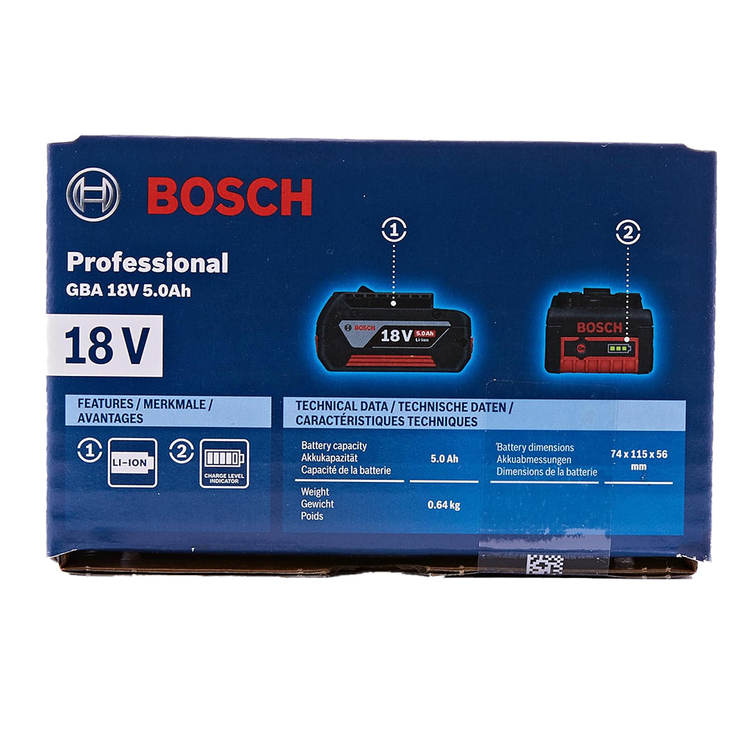 18V 5.0Ah Li-Ion Bosch Professional Twin Battery Pack