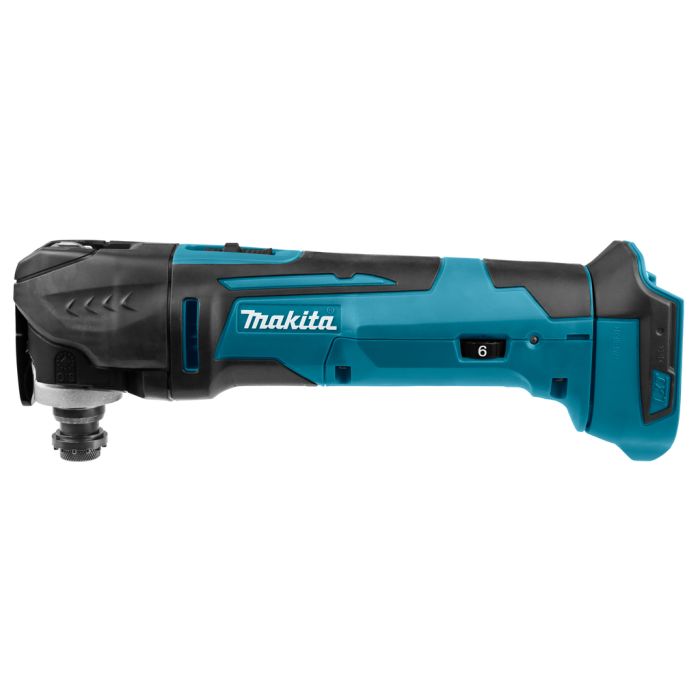 Makita 18V Multi-Tool Kit (DTM51Z, Blue) – Includes 2x 5.0Ah Lithium-Ion Batteries