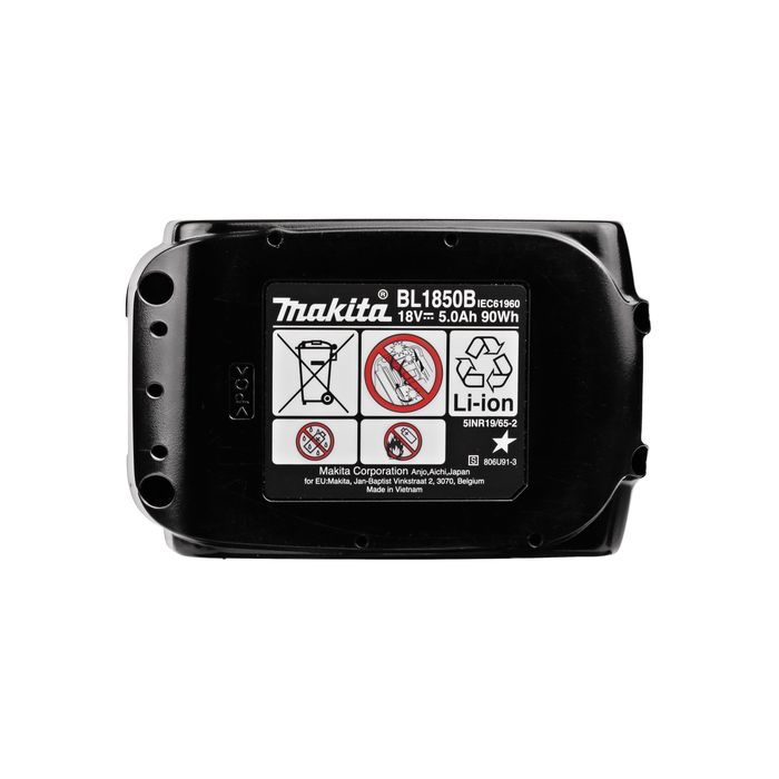 5-Pack Makita 197280-8 BL1850B 18V LXT 5.0Ah Battery Promotional Set