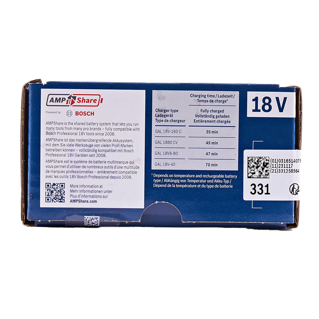 18V 5.0Ah Li-Ion Bosch Professional Twin Battery Pack