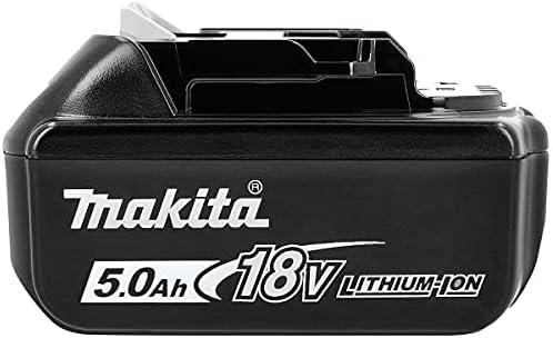 Makita 18V 5.0Ah Li-Ion LXT Batteries (2-Pack) – Black (Model: 2BL1850)