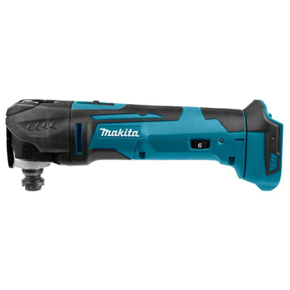 Makita 18V Multi-Tool Kit (DTM51Z, Blue) – Includes 2x 5.0Ah Lithium-Ion Batteries