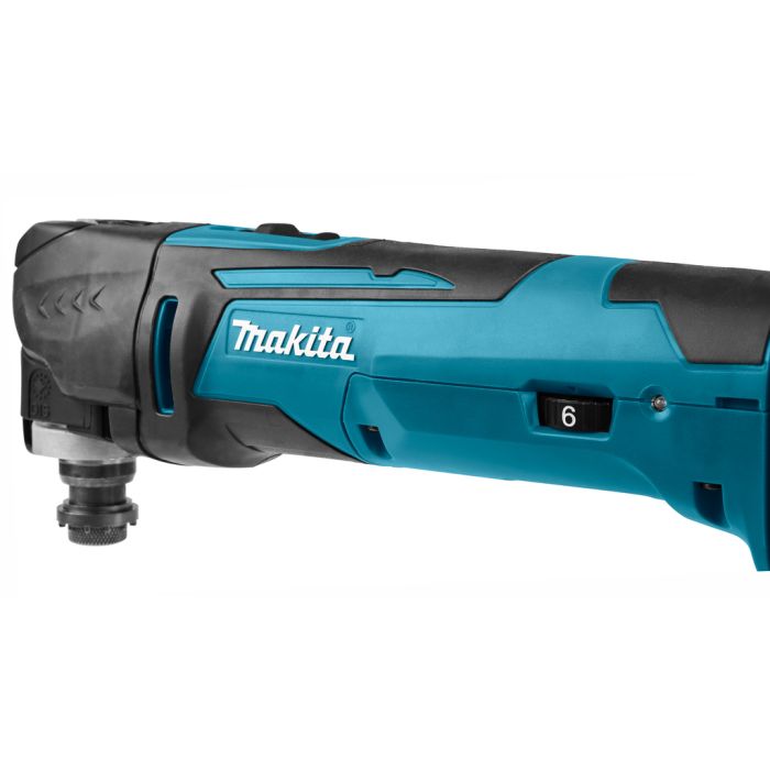 Makita 18V Multi-Tool Kit (DTM51Z, Blue) – Includes 2x 5.0Ah Lithium-Ion Batteries