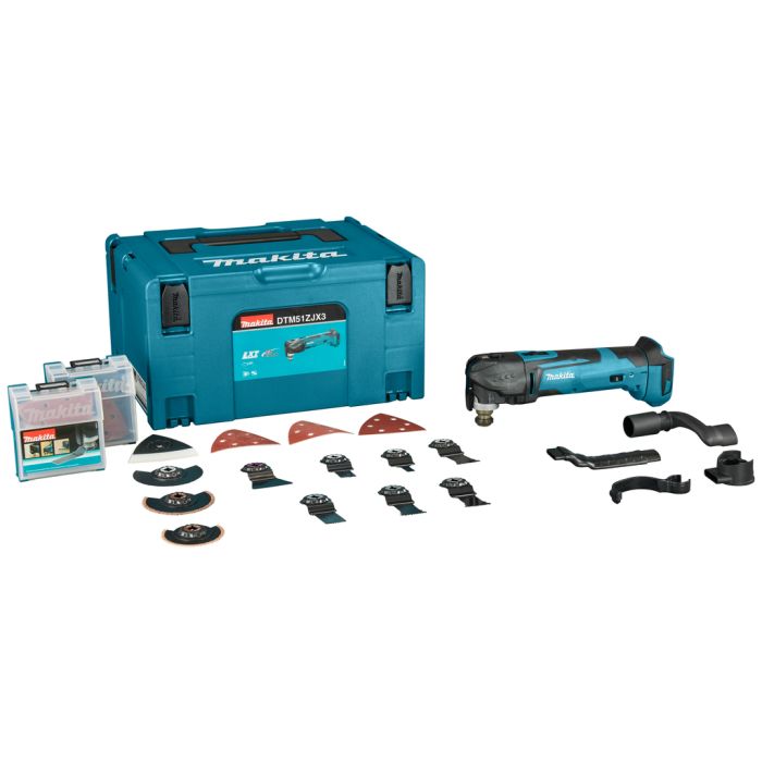 18V Cordless Multi-Function Tool - Makita DTM51ZJX3